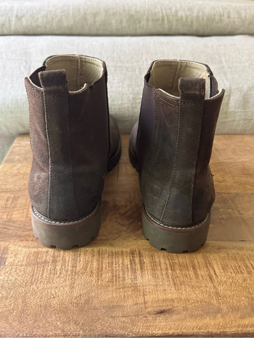 Banana Republic Suede Chelsea Boots
